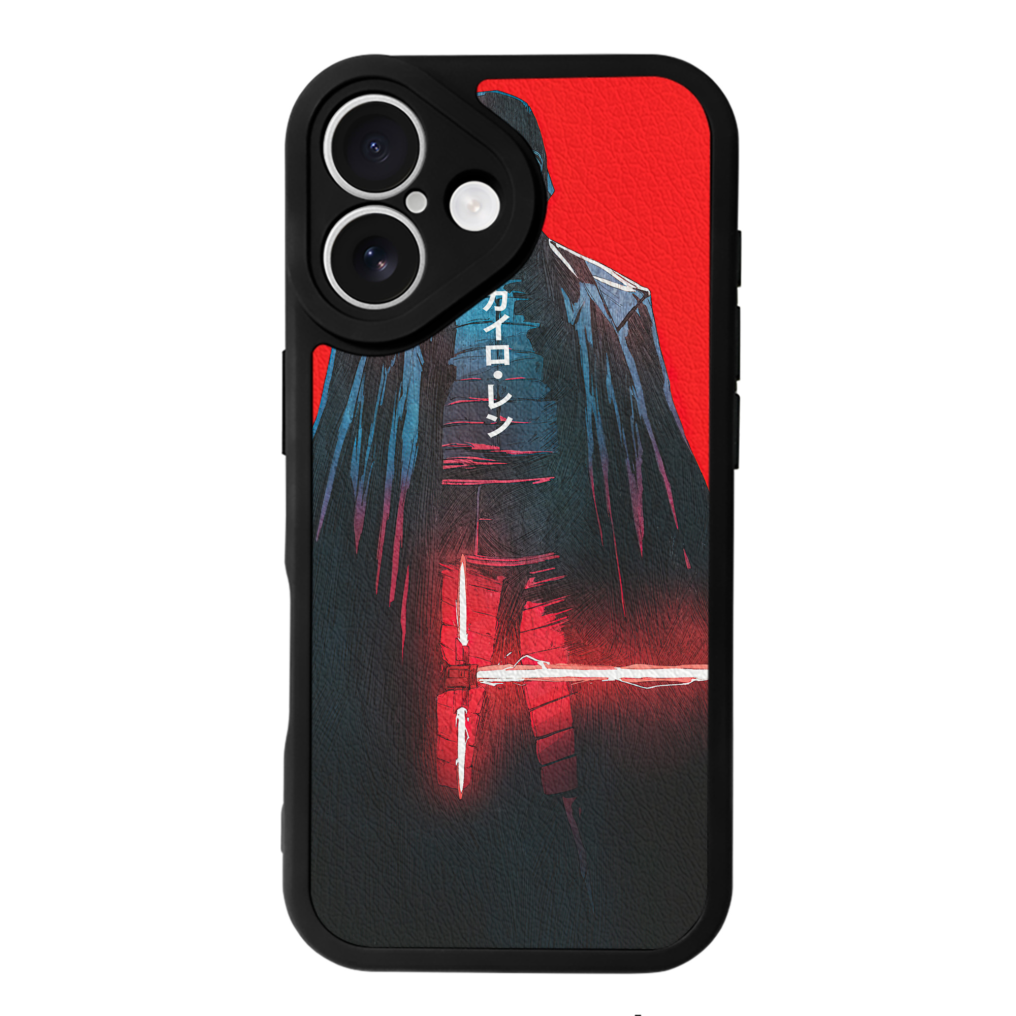 （画像用） スター・ウォーズ Star Wars 【iPhone 16シリーズ対応】シリコンスマホケース（レザー調） 材質：シリコン